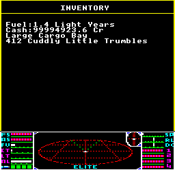 The Trumbles mission on the BBC Master in the Elite Compendium