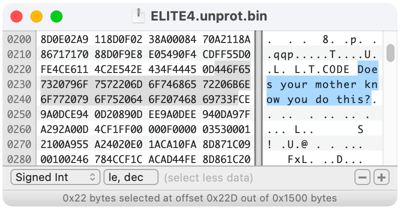 Documented source code for Elite (seminal space SIM from 1984) and more