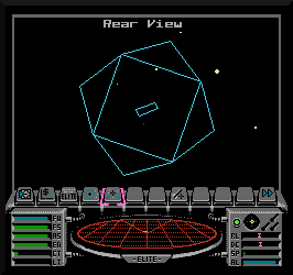 Screenshot of Elite on the NES